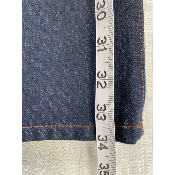 JOE'S Cigarette Fit Dark Wash Denim Jeans Size 30 Mid Rise Straight Leg Classic - Picture 13 of 15